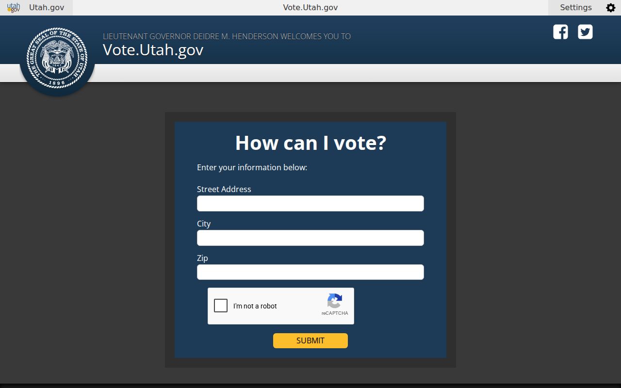 North Salt Lake residents directory Utah public voter status search